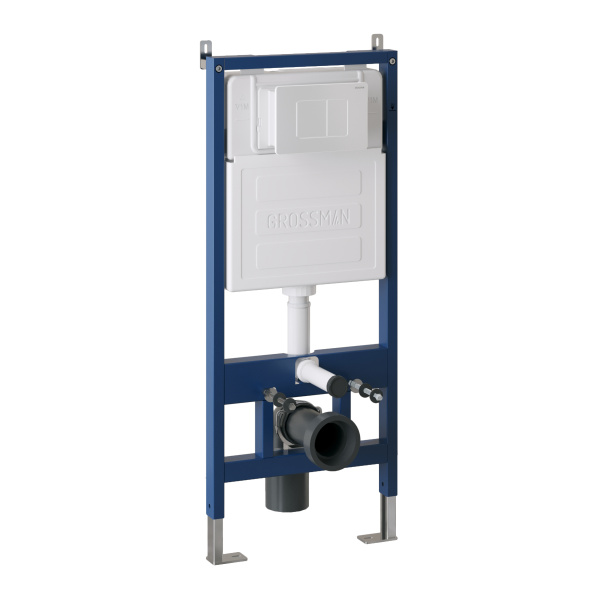 Клавиша смыва Grossman Classic 700.K31.04.01M.01M белый матовый